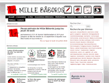 Tablet Screenshot of millebabords.org